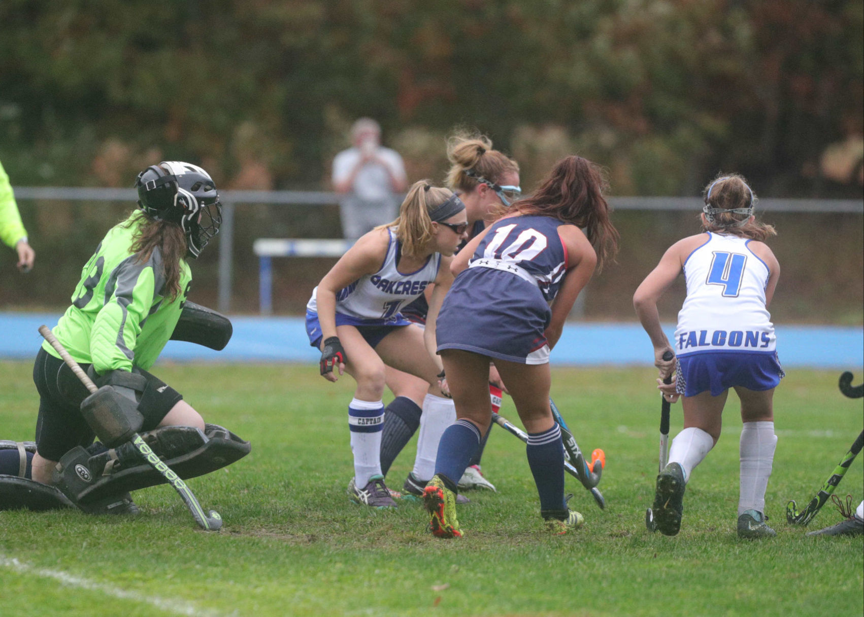 Lacey vs Oakcrest Field Hockey game